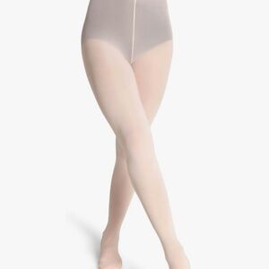 Ballet pink transition tights  adult small/ medium